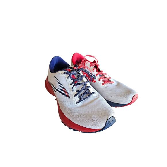 Brooks Shoes - Brooks Womens Running Shoes Size 8.5 Red & Blue Speed Neutral Design